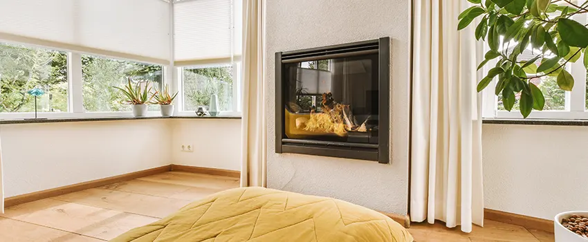 Residential Fireplace Ceramic Glass Installation in Huntington, IN