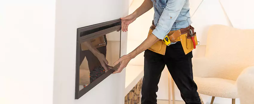 Metal Fireplace Installation in Huntington, Indiana